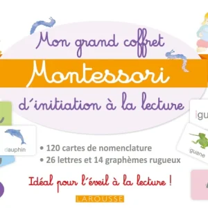 Mon grand coffret Montessori d'initiation à la lecture