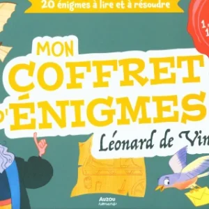 Mon coffret d'énigmes de Léonard de Vinci - dès 7 ans