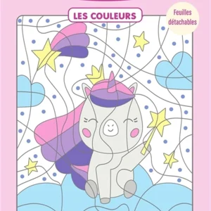 Mon bloc de coloriages magiques - Les couleurs