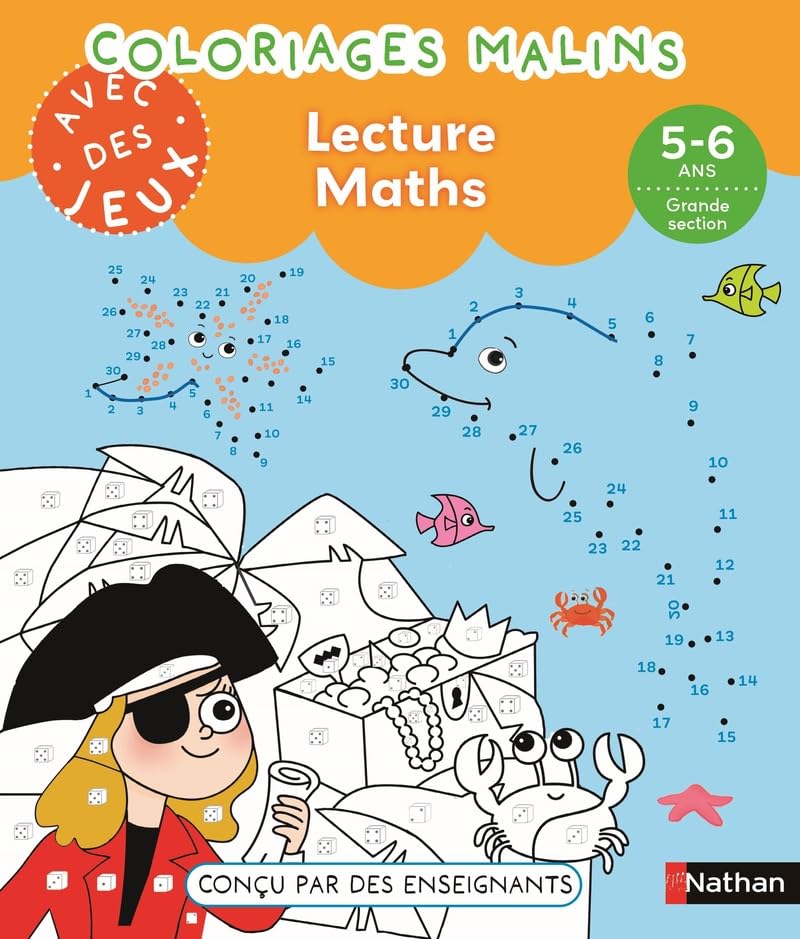 Coloriages malins - Lecture et Maths - 2P
