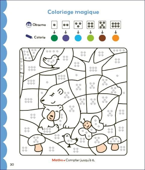 Coloriages malins - Lecture et Maths - 1P – Image 3