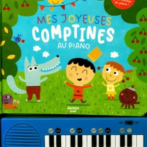 Mes joyeuses comptines au piano - Dès 3 ans