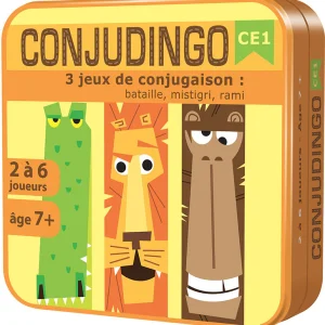 Conjudingo : 3 et 4 P - joue et apprend les conjugaisons