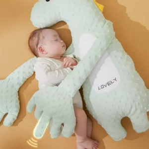 Coussin Apaisant Bébé – Oreiller Doux en Forme de Cerf 60 cm - Cerftdoux