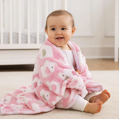 Couverture Bébé - CozyBabyBlanket™ - Éléphants – Image 8