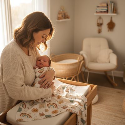 COUVERTURE BÉBÉ | EMMAILLOTAGE – Image 6