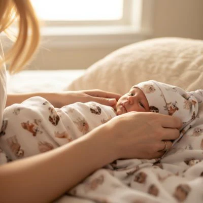 COUVERTURE BÉBÉ | EMMAILLOTAGE – Image 5