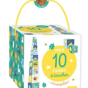 Mes cubes gigognes, coffret de jeu à empiler et toucher