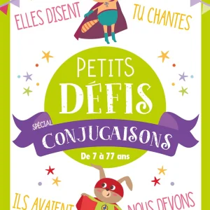 Jeu de défis: spécial conjugaisons dès 7 ans