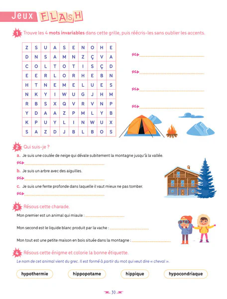 Dictées Flash -9-11 ans - 6-7ème harmos – Image 5