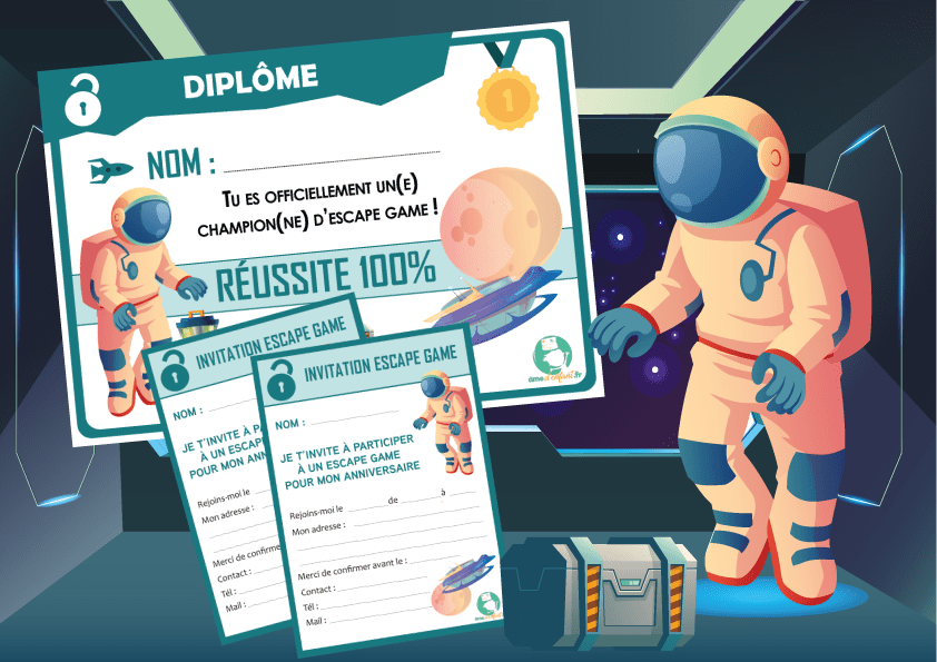 Escape Game – Piège en Apesanteur (13/15 ans) – Image 3