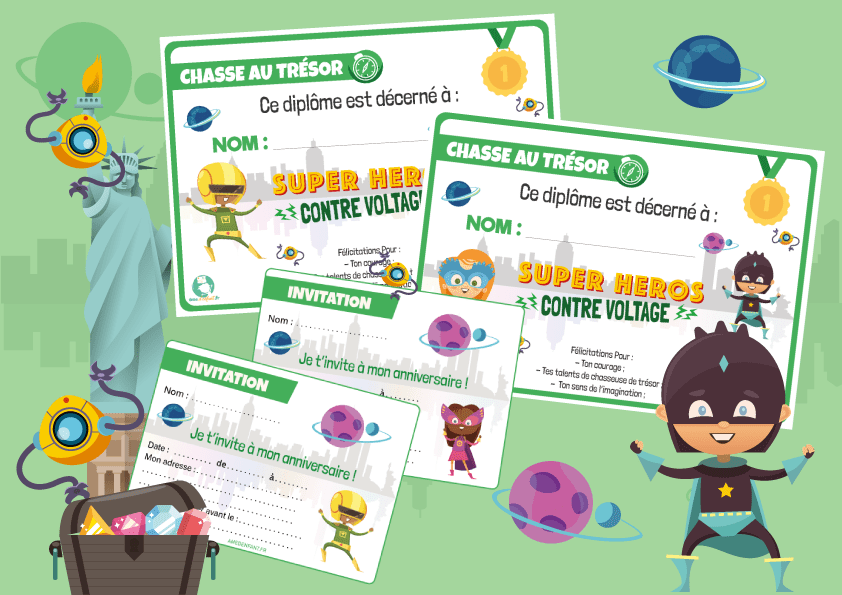 Le clan des Super-héros contre Voltage (4/6 ans) – Image 4