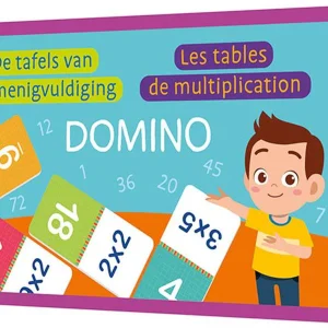 Dominos: Jeu de maths: j'apprends les tables de multiplication - 7 - 8 ans - 4 - 5P Harmos