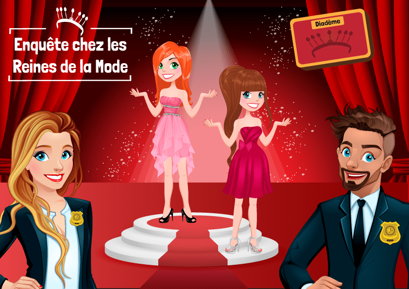 Enquête policière chez les Reines de la Mode (10/12 ans)