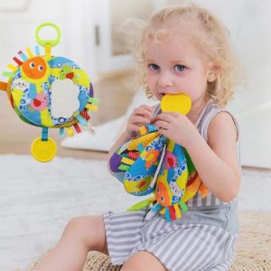 Livre bruissant en tissu Montessori