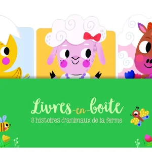 3 histoires avec les animaux de la ferme à lire le soir