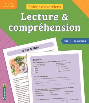 8-9 ans - Exercices lecture et compréhension de texte - La fête de Marie - 5e harmos - 8 ans (Copie)