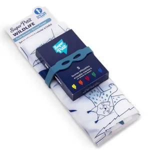 Coloriage en silicone - Colorie une forêt boréale - Dès 3 ans