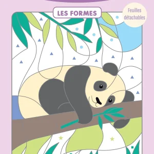 Mon bloc de coloriages magiques - Les formes