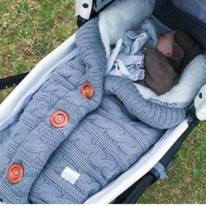 Gigoteuse Bébé - IdealBabySleepingBag™ - Tricotée