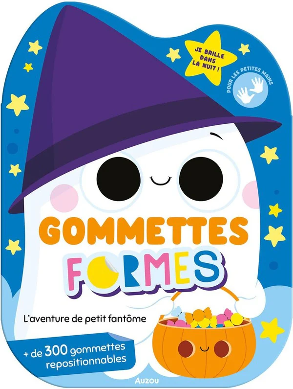 Halloween - l'aventure de petit fantôme - gommettes dès 3 ans