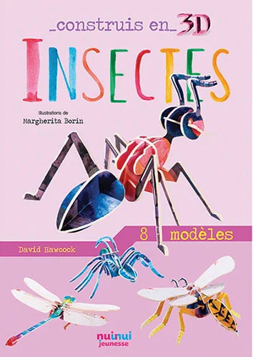 Construis en 3D - Insectes - âge minimum 3 ans