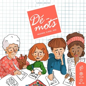 Dé-mots, jeu pour imaginer, écrire et rire - Dès 8 ans