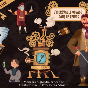 Escape Game – L&rsquo;incroyable voyage dans le temps (10/12 ans)
