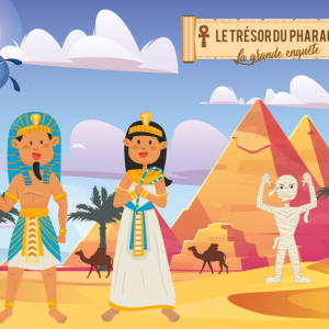 Enquête policière en Égypte – Le Trésor du Pharaon (10/12 ans)