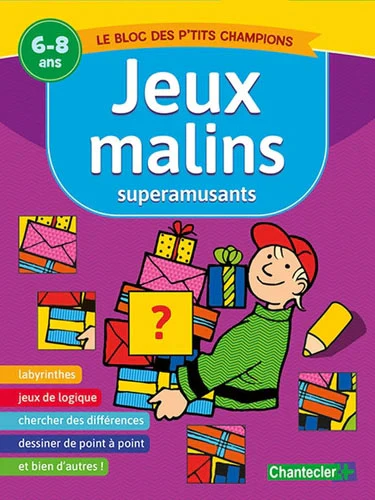 Cahier de jeux et d'activités 6-8 ans - 3 à 4P