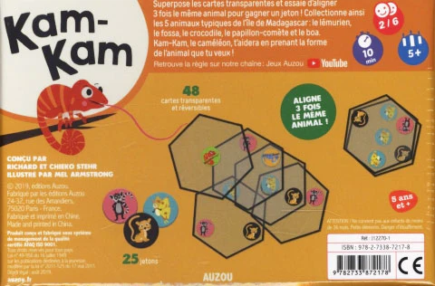 P'tit jeu de Kam Kam - Dès 5 ans – Image 4