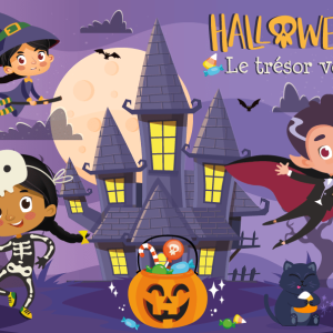 Chasse au trésor d&rsquo;Halloween (4/6 ans)