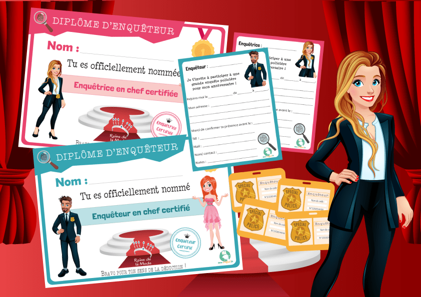 Enquête policière chez les Reines de la Mode (10/12 ans) – Image 3