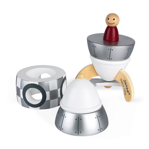 KIT MAGNET FUSÉE ARGENTÉE – Image 2