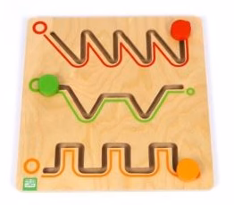 Labyrinthe écriture en bois - dès 2 ans – Image 2