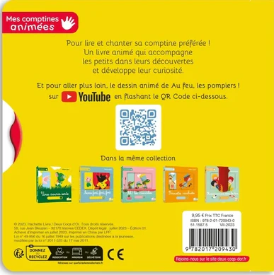 Au Feu Les pompiers - Livre sonore et animé – Image 2