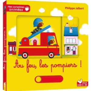 Au Feu Les pompiers - Livre sonore et animé