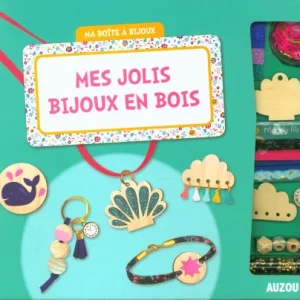 Coffret: Mes jolis bijoux en bois