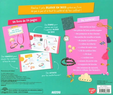 Coffret: Mes jolis bijoux en bois – Image 2