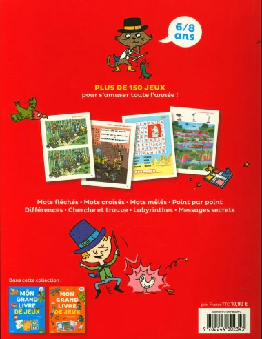 Cahier de jeux : Mon grand livre de jeux - 6-8 ans. – Image 2