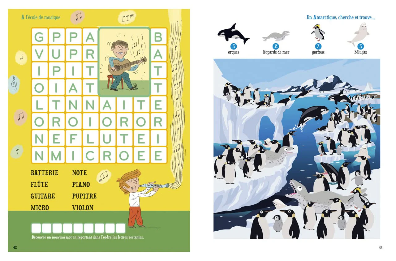 Cahier de jeux : Mon grand livre de jeux - 6-8 ans. – Image 4