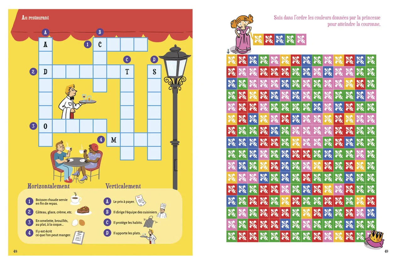 Cahier de jeux : Mon grand livre de jeux - 6-8 ans. – Image 3