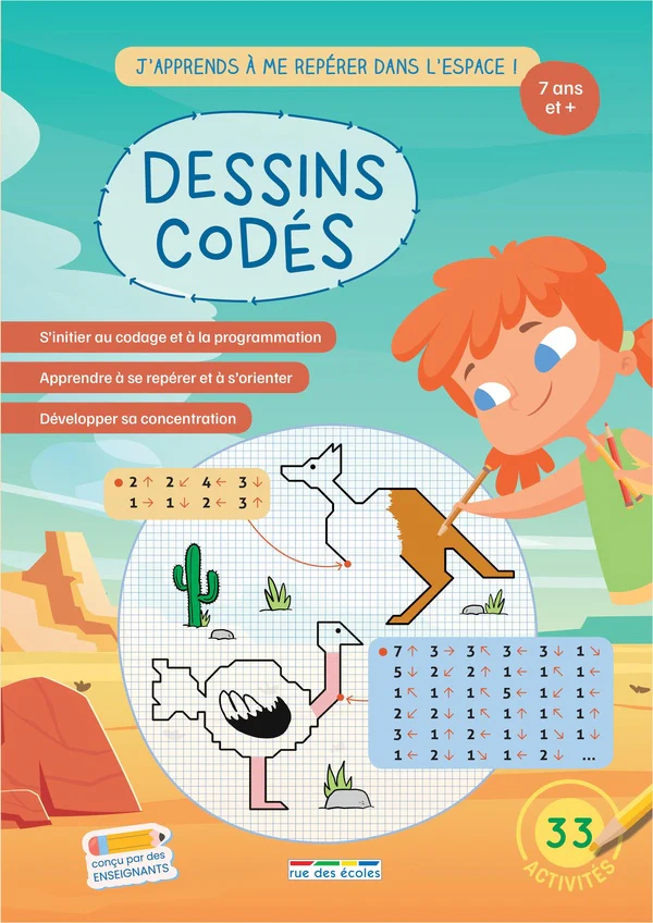 Dessins codés dès 7 ans