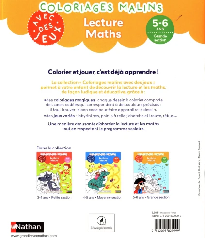 Coloriages malins - Lecture et Maths - 2P – Image 2