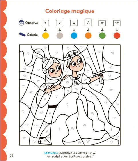 Coloriages malins - Lecture et Maths - 2P – Image 3