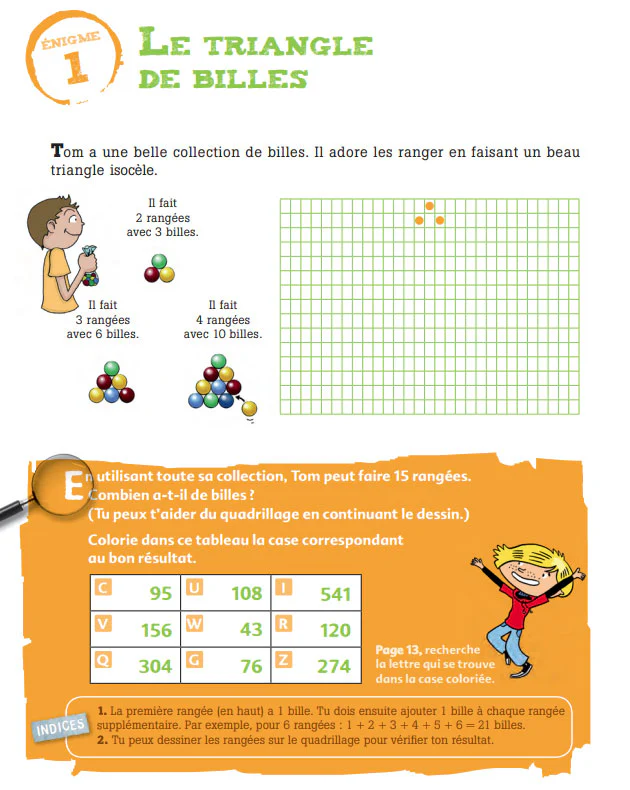 Cahier de jeux : Des jeux pour entraîner son esprit mathématique - 9-11 ans - 5-7 P – Image 2