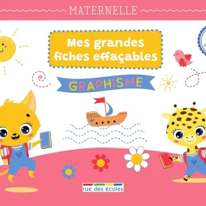 Mes grandes fiches effaçables en graphisme