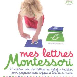 Coffret d'activités Montessori : Mes lettres Montessori