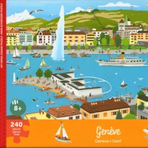 Mon puzzle Suisse. Genève - Enfant 8 ans - 240 pièces