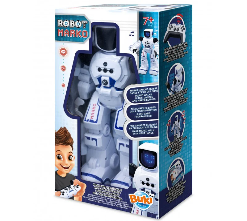 Coder et monter - Robot Marko pour enfant